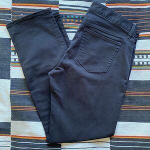 Gap 1969 Black Real Straight Jeans. No Fade Or Wear. Classic Jeans. Size 32/27.